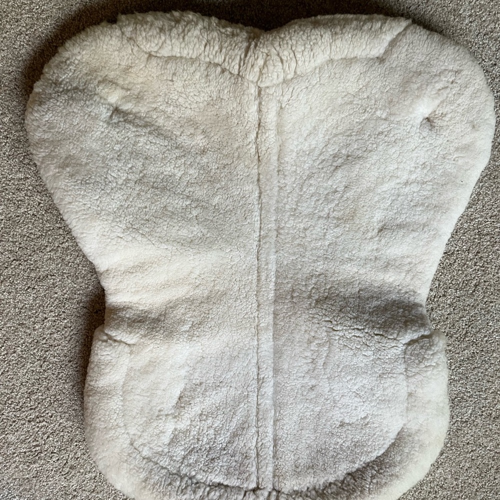 Fleeceworks Classic Original Sheepskin Halfpad with Rolled Edge, All Purpose